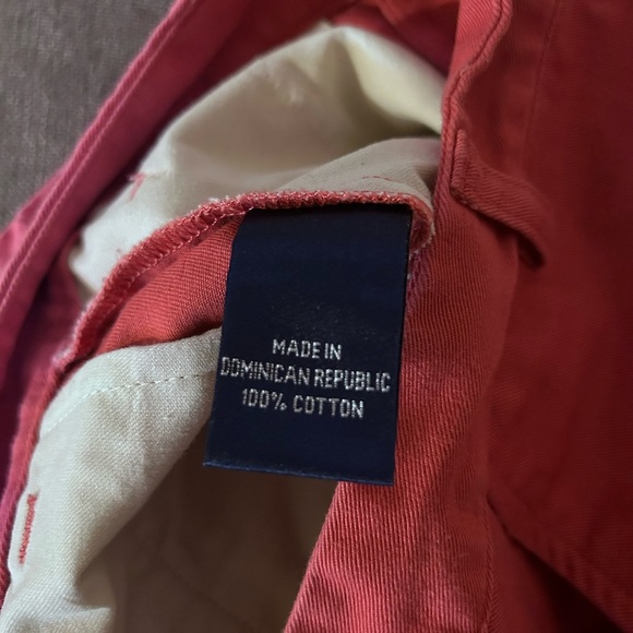 WOMENS RALPH LAUREN COTTON CORAL SHORTS - Picture 6 of 6